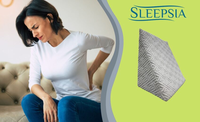 Wedge Pillow For Lower Back Pain