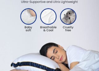 The Sleepsia Microfiber Pillow For All Your Sleep Needs