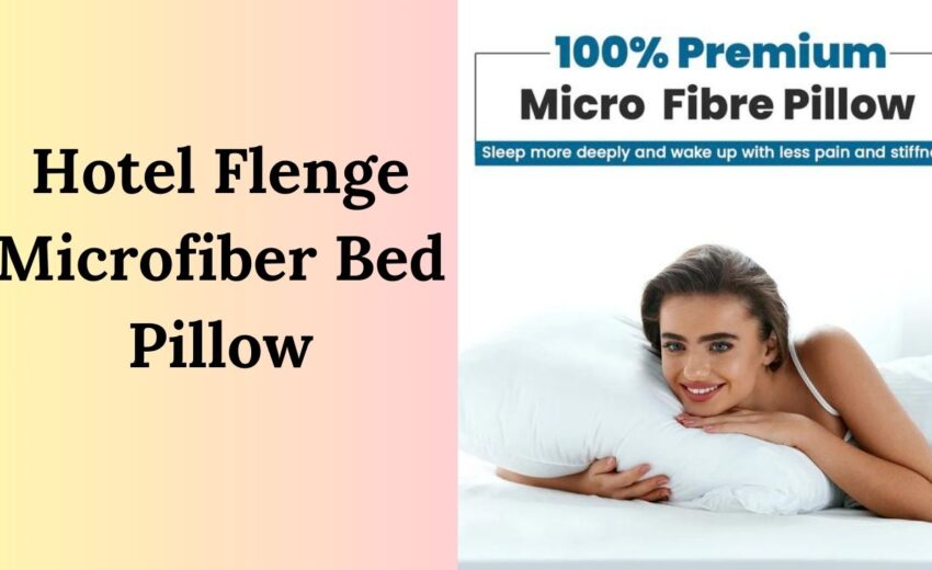 Hotel Flenge Microfiber Bed Pillow