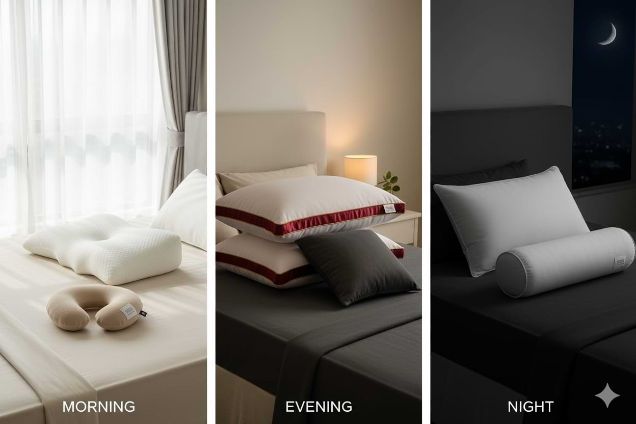 Which Pillow Should Be Used at What Time