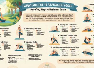 What are the 10 Asanas of Yoga? Benefits, Steps & Beginner Guide