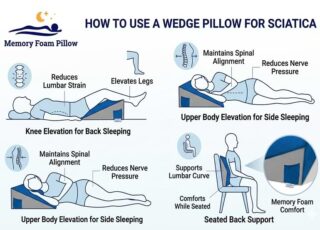 How To Use A Wedge Pillow For Sciatica